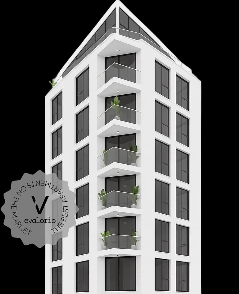 Modern Property Building with Evalorio